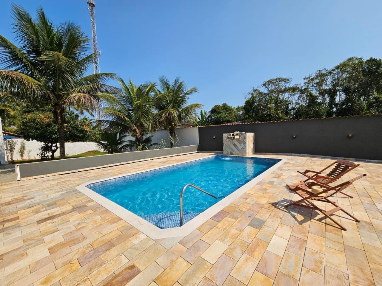 הוילה Casa Com Quadra De Areia Boraceia Sao Sebastiao מראה חיצוני תמונה